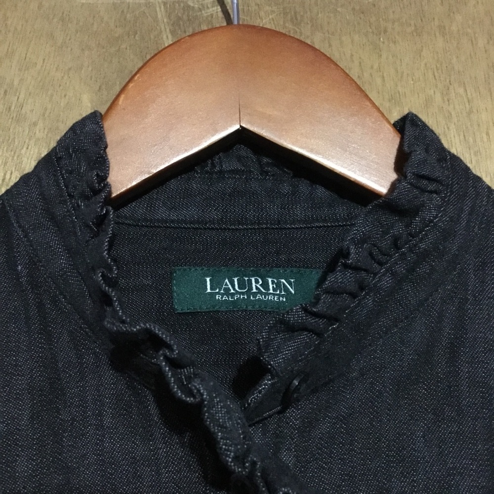 New Ralph Lauren Denim Look Button Down - Picture 2 of 5
